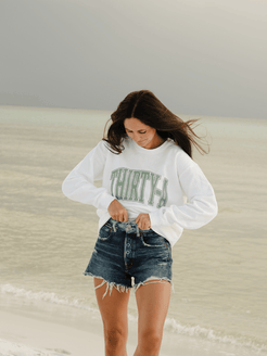 Thirty - A Big Arc Sweatshirt - 30A Gear - women fleece