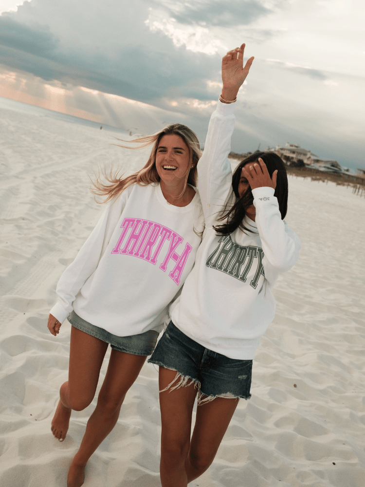 Thirty - A Big Arc Sweatshirt - 30A Gear - women fleece