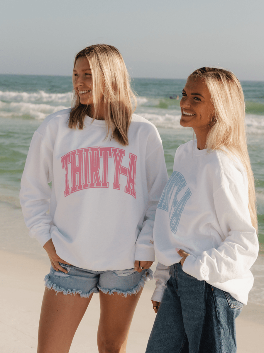 Thirty - A Big Arc Sweatshirt - 30A Gear - women fleece
