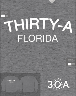 Thirty-A Florida Arc Sweatshirt - 30A Gear - men fleece
