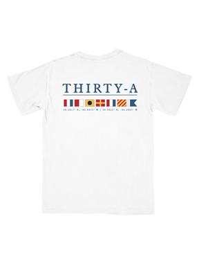 Thirty - A Nautical Flag T-Shirt - 30A Gear - men tee