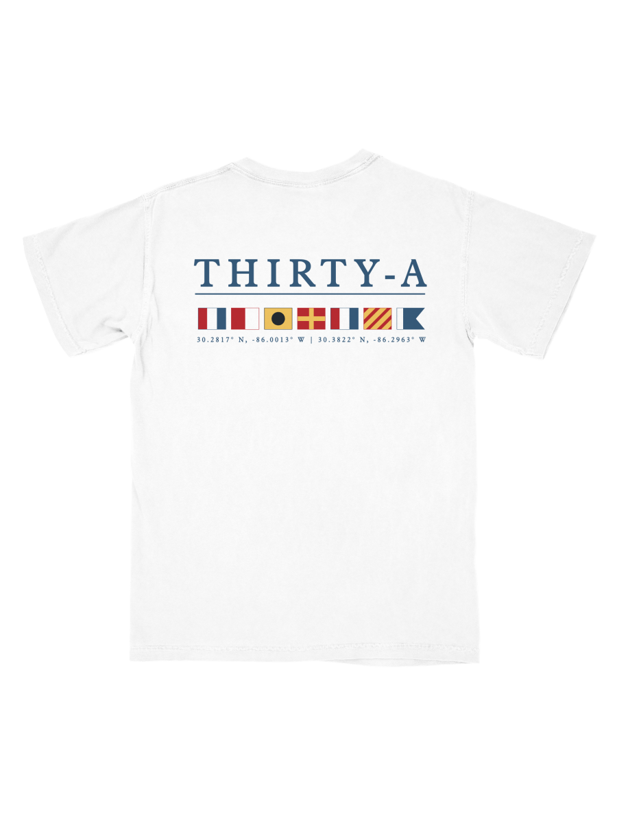 Thirty - A Nautical Flag T-Shirt - 30A Gear - men tee