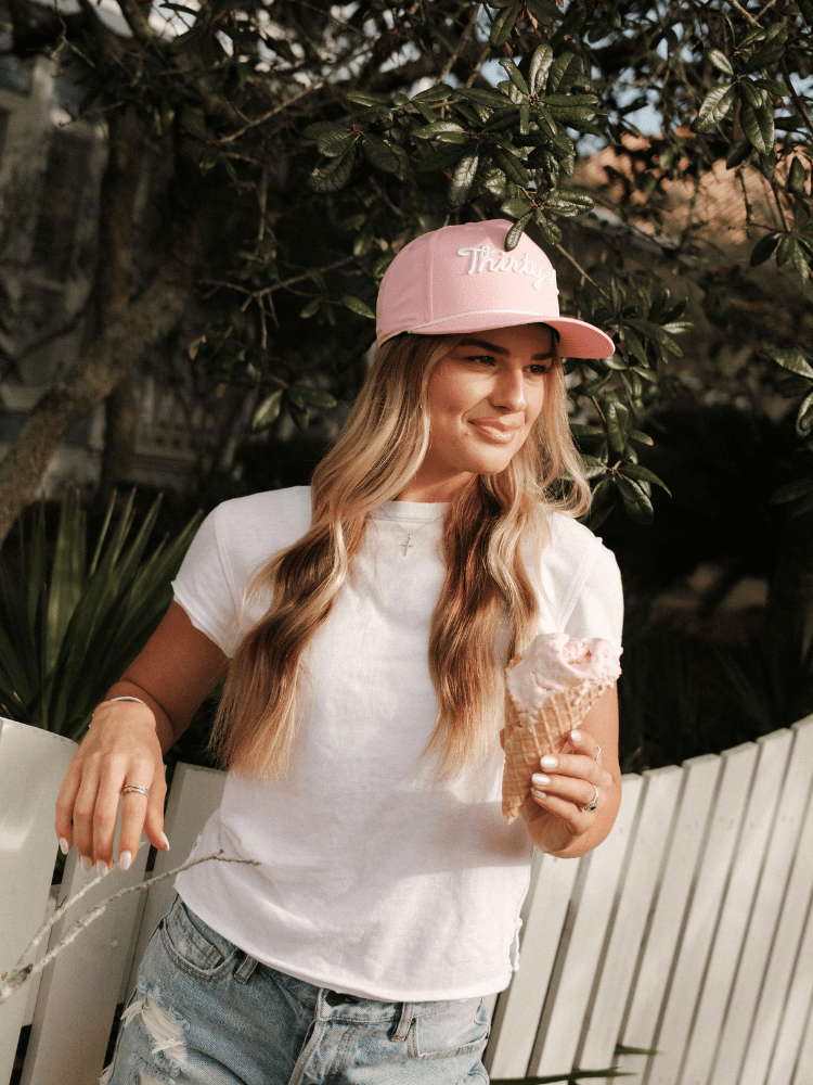 Thirty - A Script Hat - 30A Gear - caps adjustable