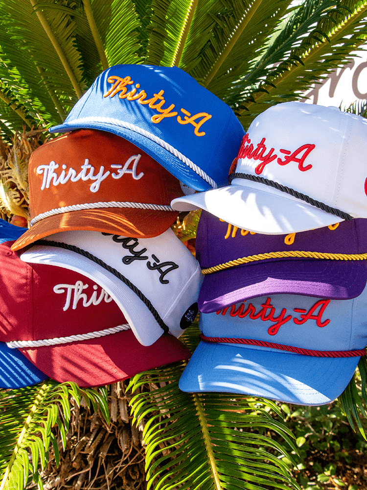 Thirty - A Script Hat With SEC Colorways - 30A Gear - caps adjustable