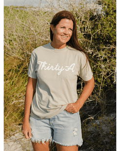 Thirty - A Script T-Shirt - 30A Gear - men tee
