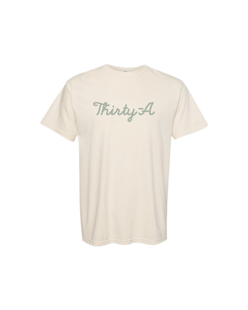 Thirty - A Script T-Shirt - 30A Gear - men tee