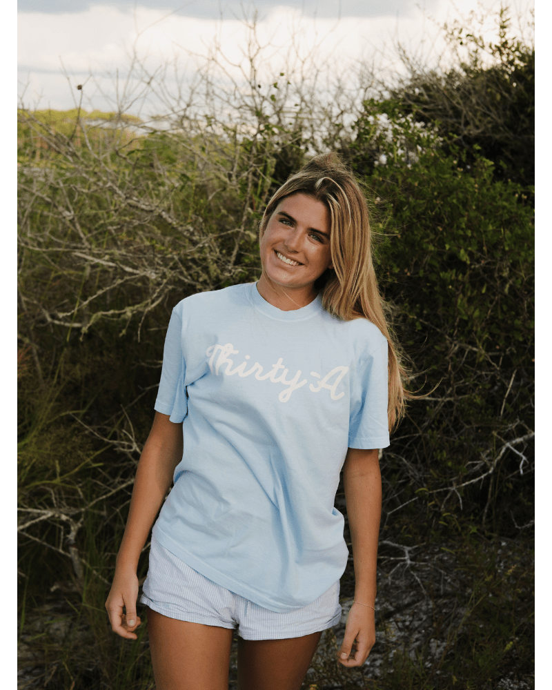 Thirty - A Script T-Shirt - 30A Gear - men tee