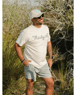 Thirty - A Script T-Shirt - 30A Gear - men tee