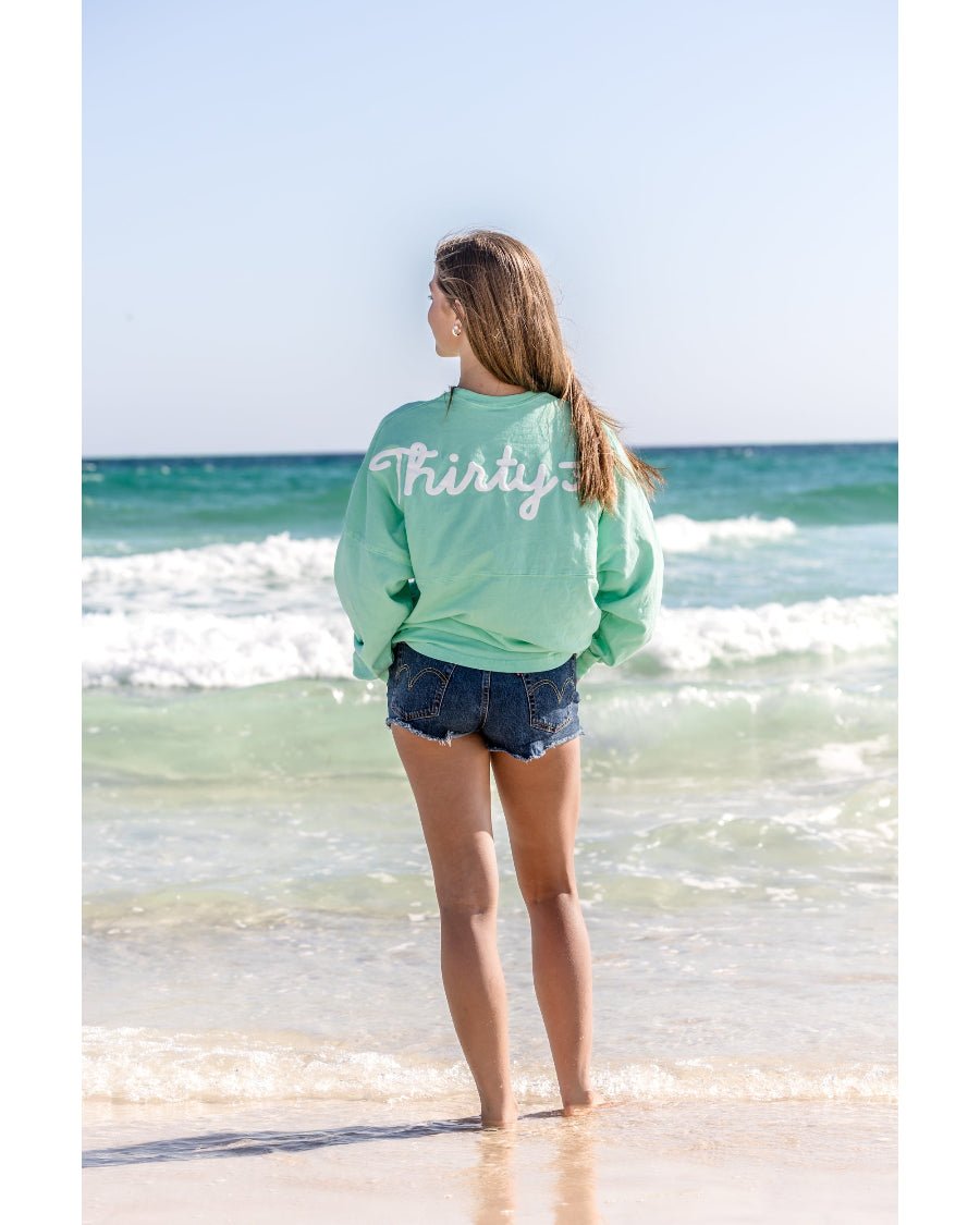 Thirty-A W Spirit Jersey Crew - 30A Gear - Ladies Spirit Jerseys