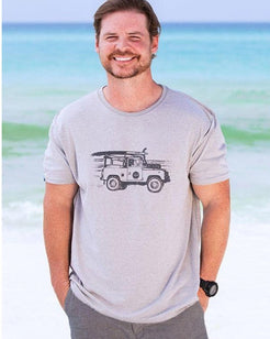 Truman Short Sleeve Recycled T-Shirt - 30A Gear - men tee