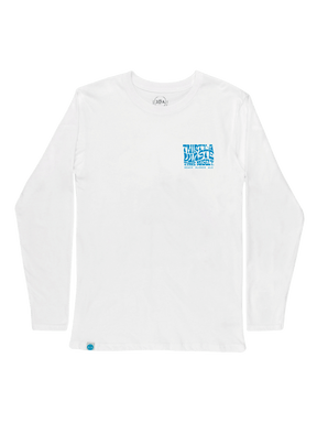 Waste Time Wisely Beach Blonde Ale Recycled Long Sleeve T-Shirt - 30A Gear - men tee