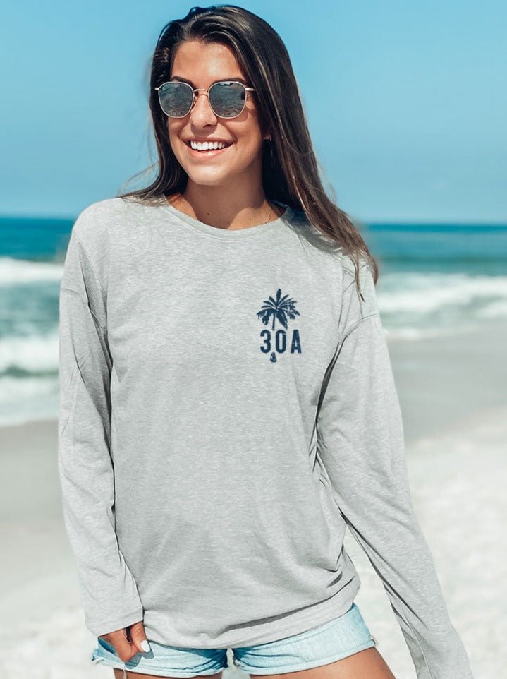 Waste Time Wisely Long Sleeve T - Shirt - 30A Gear - men tee
