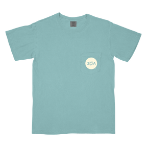 Waste Time Wisely on 30A Pocket T-Shirt - 30A Gear - men tee