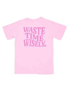 Waste Time Wisely Wave T-Shirt - 30A Gear - women tee