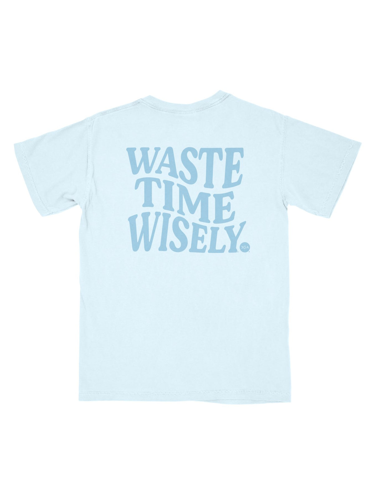 Waste Time Wisely Wave T-Shirt - 30A Gear - women tee