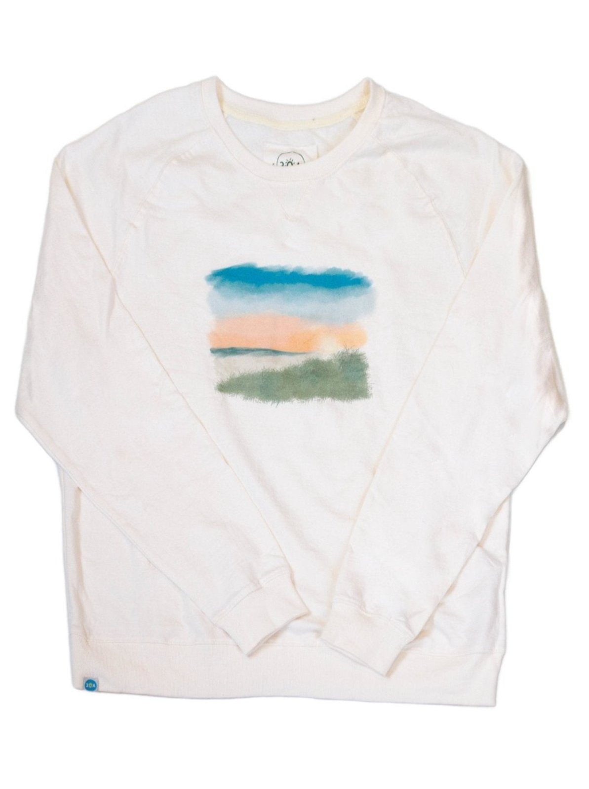 Watercolor Sunset Sweatshirt - 30A Gear - men fleece