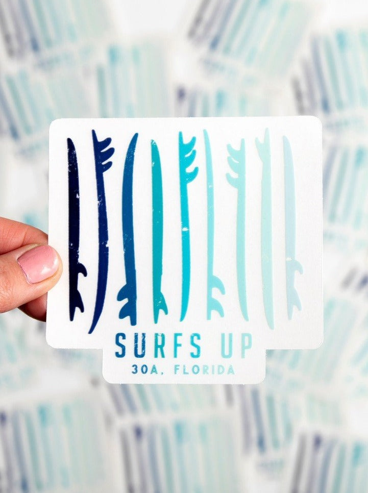 Surfs Up Sticker 